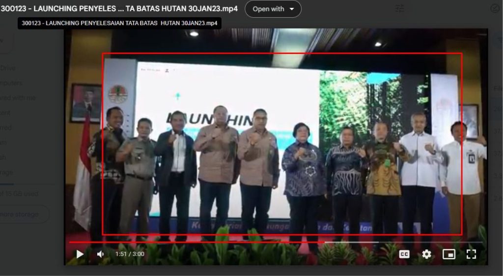 Jasa Sewa LED Tangerang - LED Ukuran 8 X 3 meter KEMENTERRIAN KEHUTANAN DAN LINGKUNGAN HIDUP