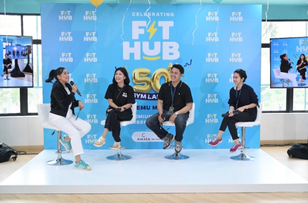 Event launching cabang gym fit hub ke 50