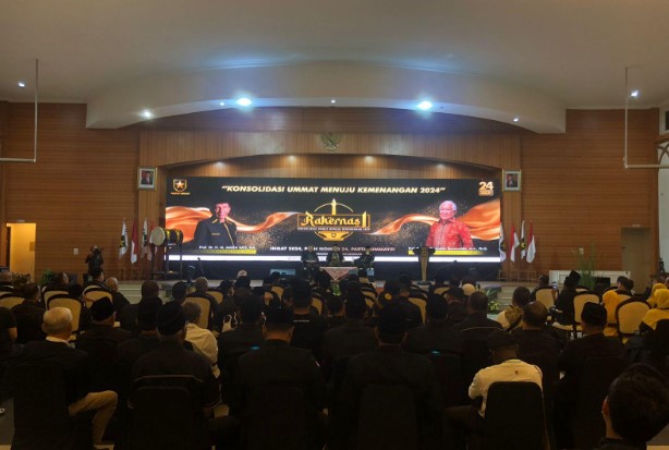 LED Screen untuk Event Rakernas Partai UMMAT