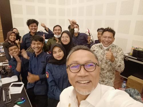 FOTO BARENG BAPAK MENTRI